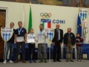 91_Premiazione Cianfanelli (Volo Sportivo), Longhi (Squash), Frosini e Cerghit (Tennis)